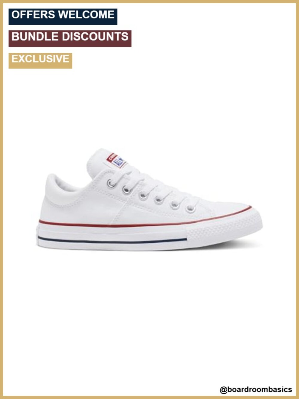 Converse Chuck Taylor All Star Madison Embroidered Stars Canvas Low Top Sneaker